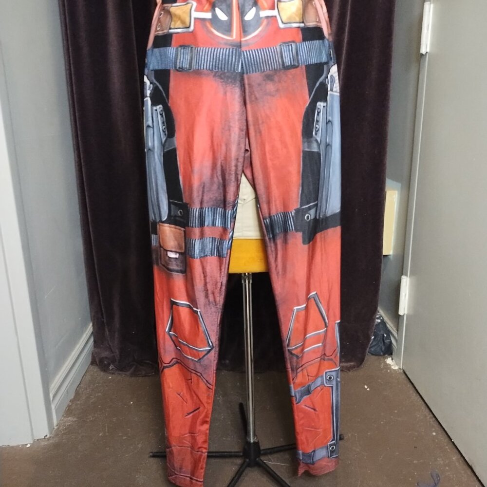 Womens Deadpool Cosplay Leggings